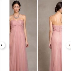 Jenny Yoo Annabelle dress in whipped apricot
